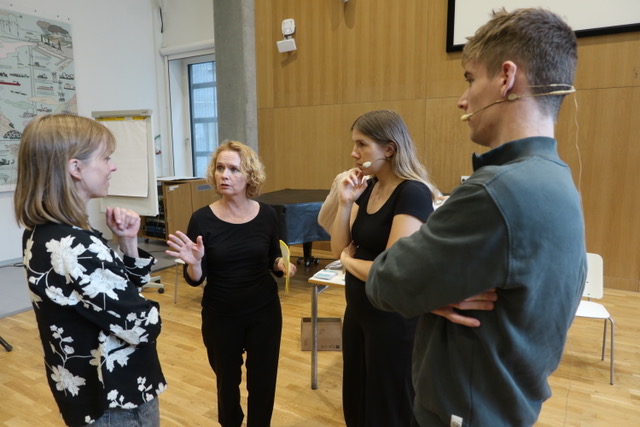 Øvelse under forumteater